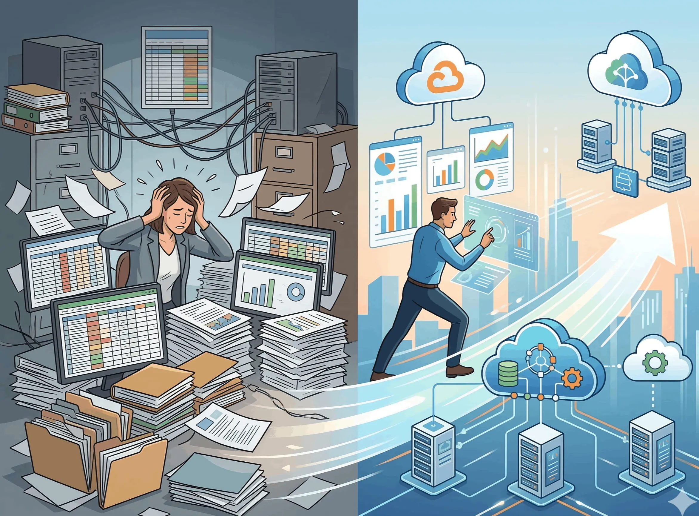 Cover for From Spreadsheet Chaos to Cloud Automation