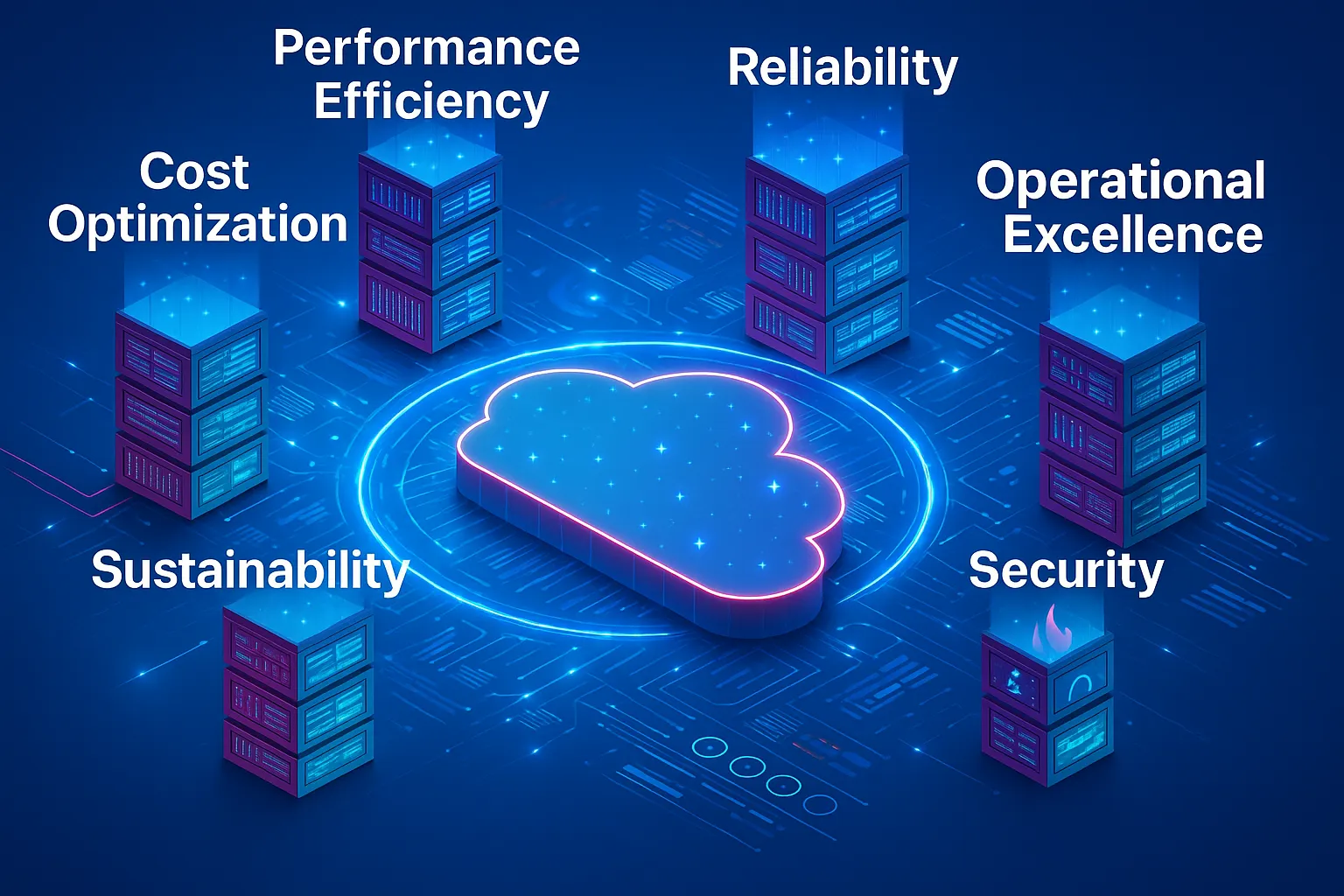 Cover for Mastering Cloud Excellence: <br>AWS Well-Architected Framework Explained